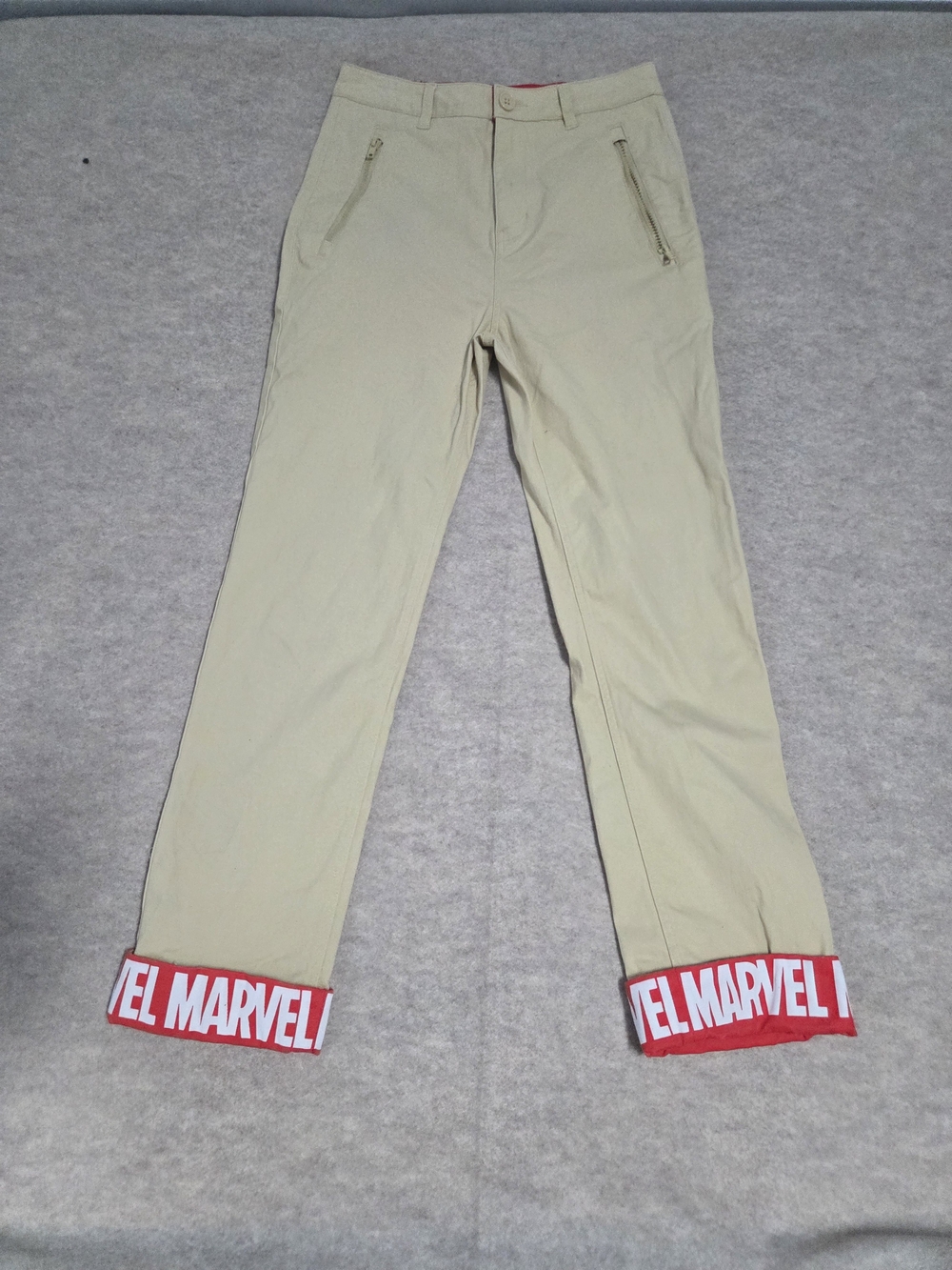 Marvel-Trim Men’s Beige Pants Trousers Disney Size 28